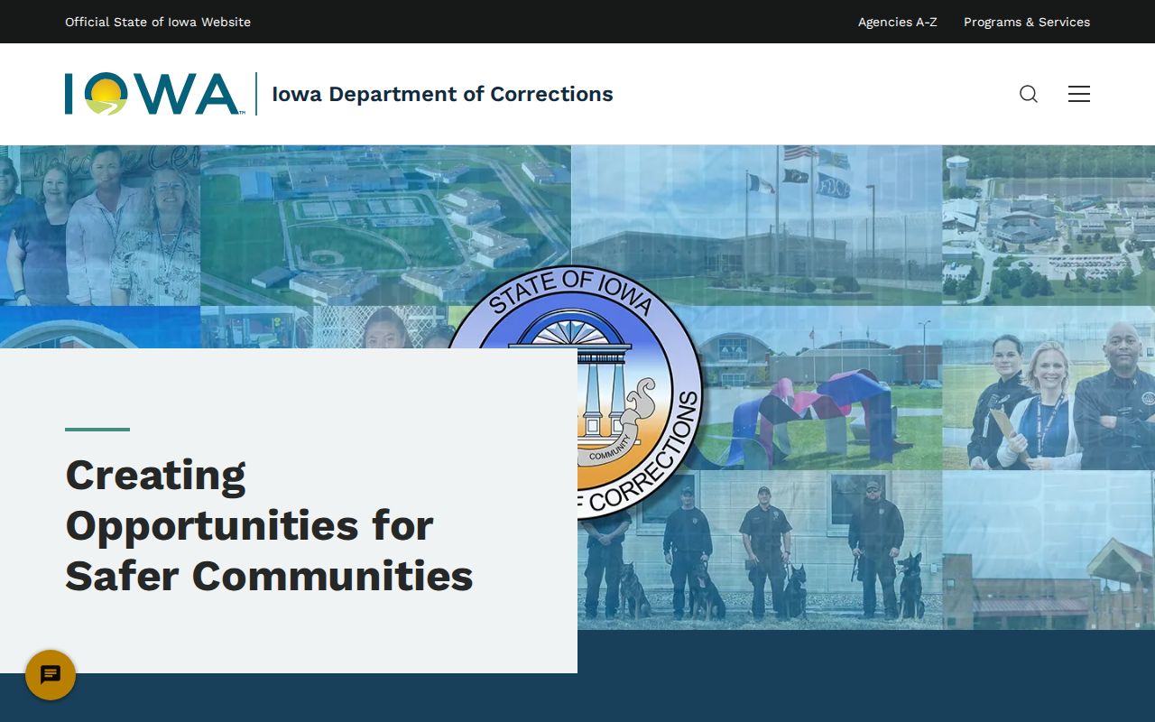 Monona County criminal records Iowa Department of Corrections channel