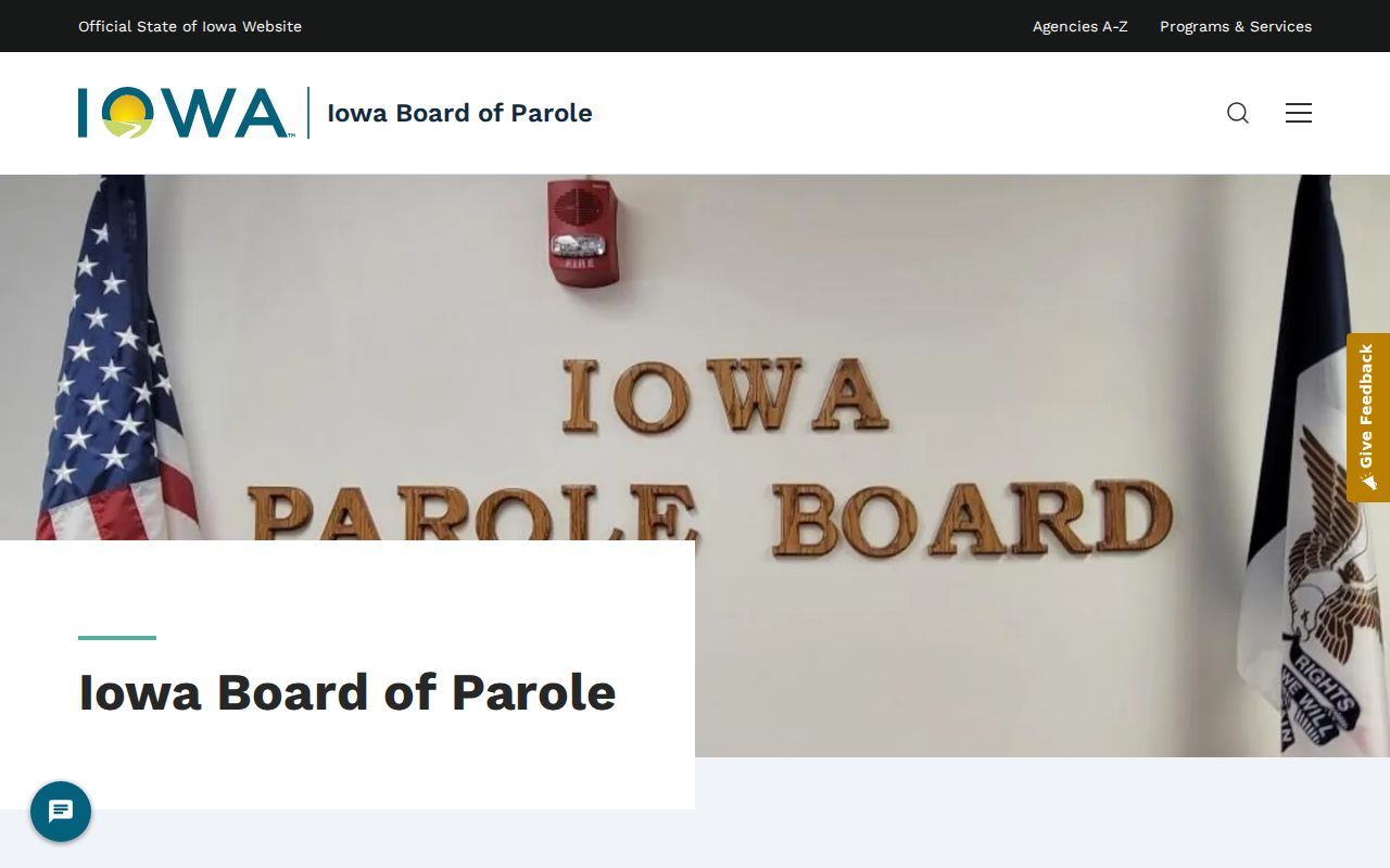Monona County criminal records Iowa Board of Parole channel