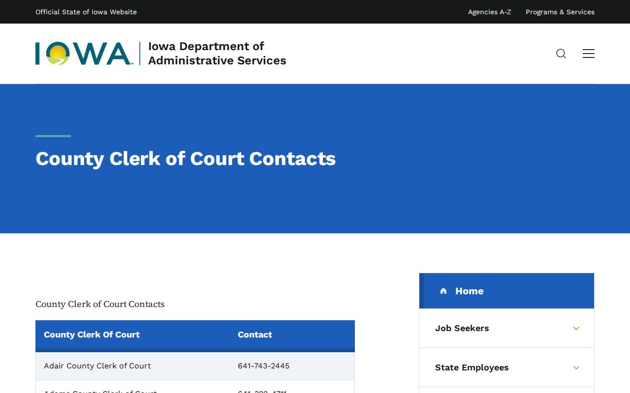 Onawa criminal court records Monona County Clerk contact
